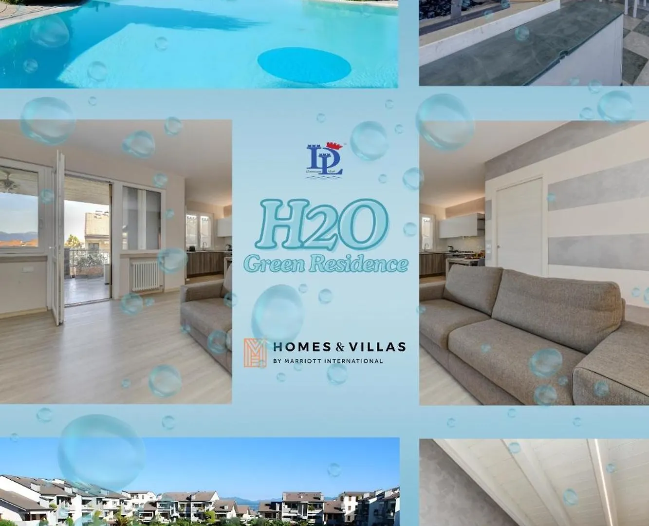 דסנזאנו דל גארדה Desenzanoloft Official Partner Marriott Homes & Villas - H2O Inside Green Residence With 3 Pools